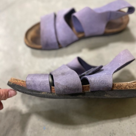 Naot Purple Women's Sandals size 10 comfy casual strappy - Picture 6 of 8